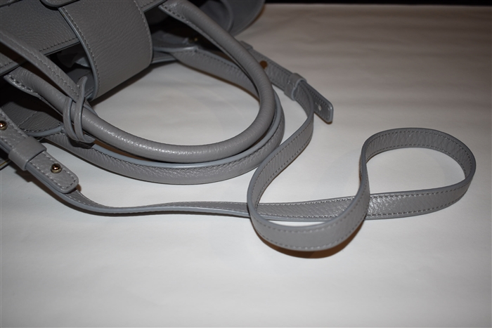 Soft Gray Roger Vivier Satchel, size M