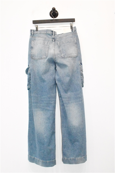 Faded Denim DL1961 Wide-Leg, size 28