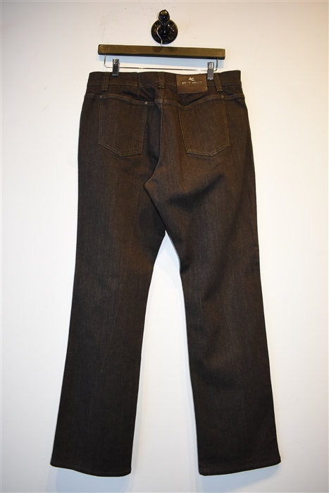 Espresso Etro Denim, size 36
