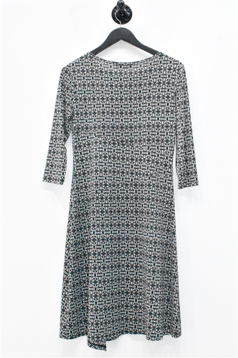 Abstract Print Comrags A-Line Dress, size M