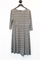 Abstract Print Comrags A-Line Dress, size M