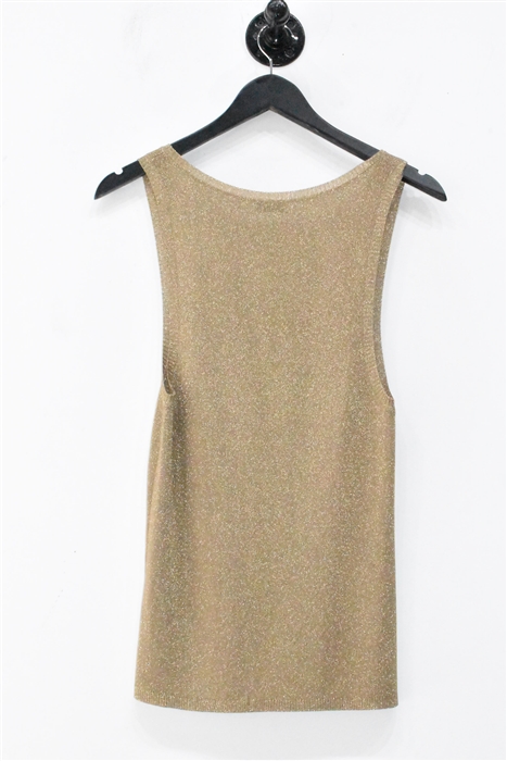 Gold Saint Laurent Shell, size S