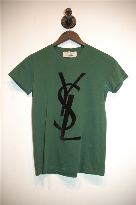 Evergreen Saint Laurent T-Shirt, size XS