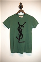 Evergreen Saint Laurent T-Shirt, size XS