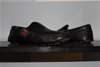 Black Leather Gucci Moccasin, size 7.5