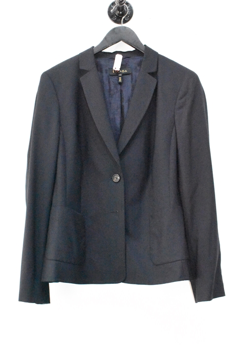 Navy Escada Skirt Suit, size L