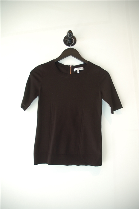 Basic Black Milly Short-Sleeved Top, size XS