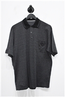 Geometric Ermenegildo Zegna Polo, size L