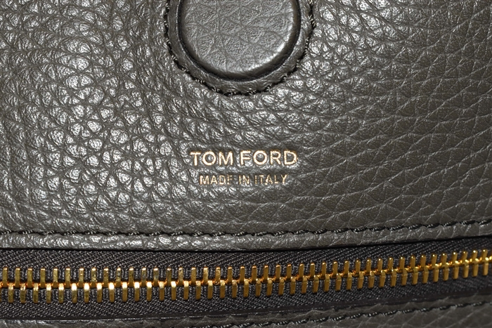 Graphite Tom Ford Shoulder Bag, size L