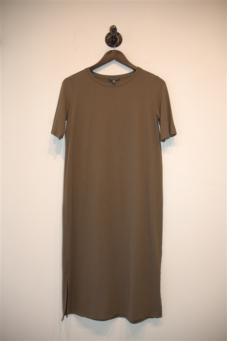 Olive Eileen Fisher T-Shirt Dress, size XS