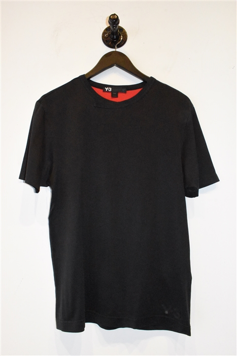 Basic Black Y-3 - Yohji Yamamoto T-Shirt, size S