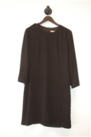 Basic Black Burberry Shift Dress, size 12
