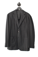 Basic Black Canali Sport Coat, size 42