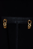 Gold Nina Ricci - Vintage Earrings, size O/S