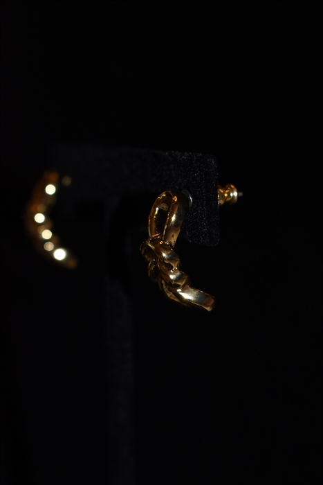 Gold Nina Ricci - Vintage Earrings, size O/S