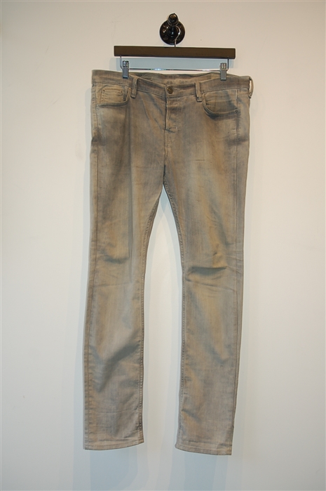 Faded Gray All Saints Denim, size 34