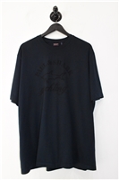 Navy Paul & Shark T-Shirt, size 2XL