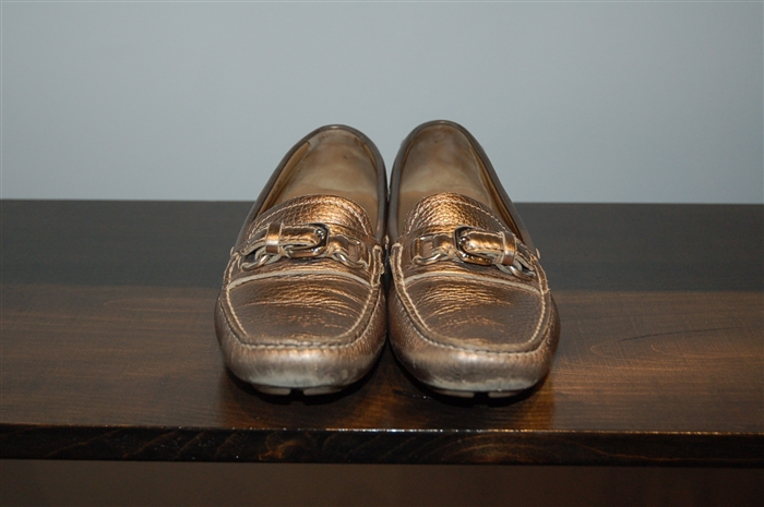 Pewter Prada Loafer, size 8