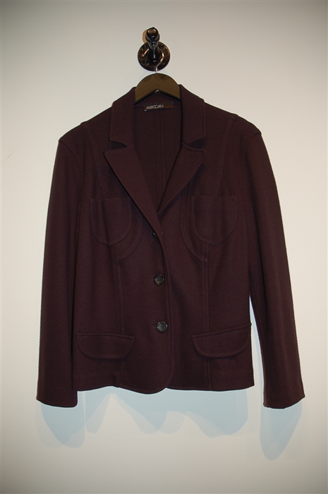 Eggplant Marc Cain Blazer, size L