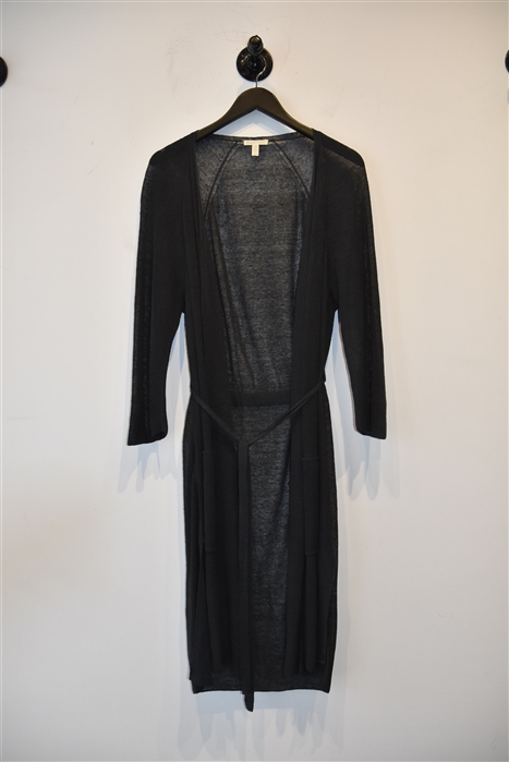 Charcoal Eileen Fisher Long Cardigan, size L