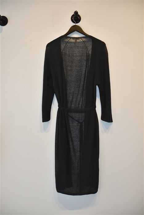 Charcoal Eileen Fisher Long Cardigan, size L