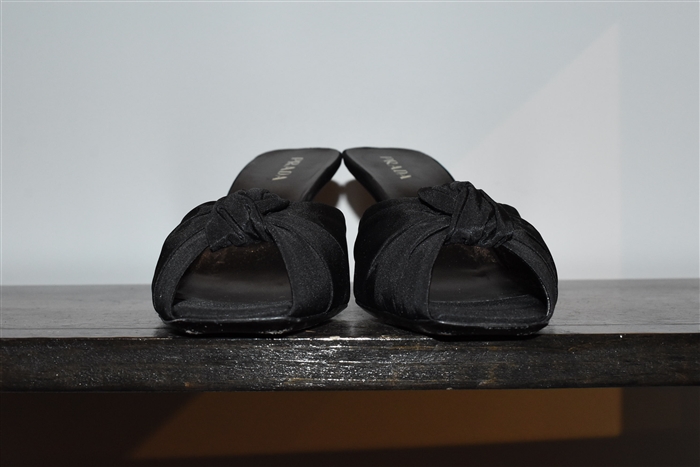 Basic Black Prada Mules, size 10
