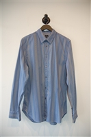 Blue Check Paul Smith - PS Button Shirt, size L