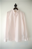 Pink Stripe Burberry Button Shirt, size L