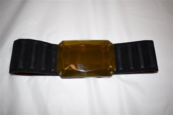 Black Suede Fendi Belt, size M