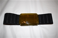 Black Suede Fendi Belt, size M
