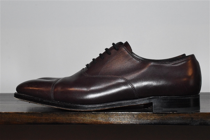 Prune John Lobb Oxford, size 7