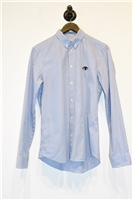 Blue Stripe Kenzo Button Shirt, size S