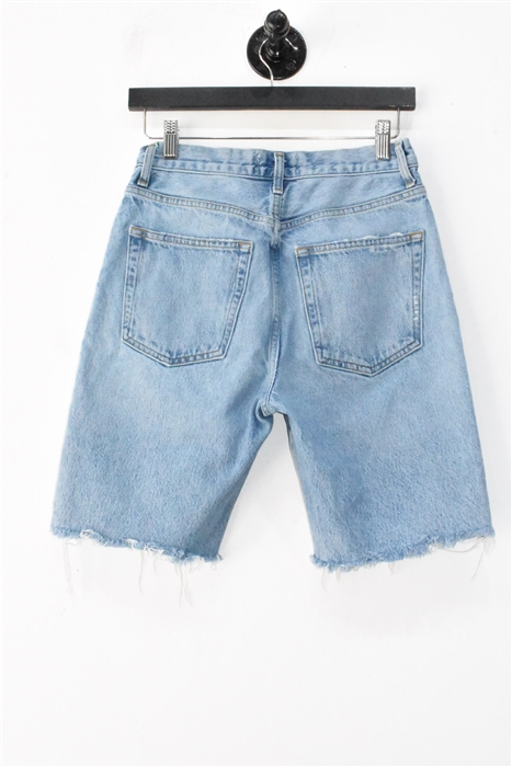 Denim Blue Agolde Shorts, size 25