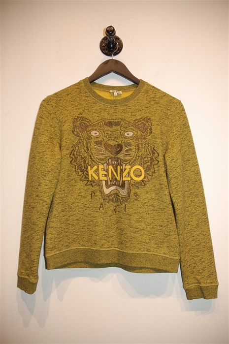 Marled Yellow Kenzo Sweatshirt, size S