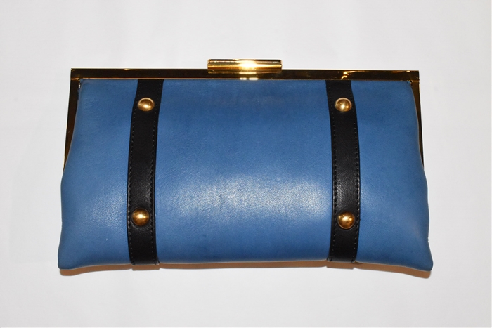 Ocean Blue Marni Clutch, size M