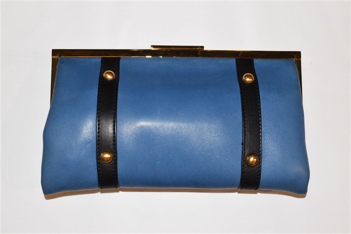 Ocean Blue Marni Clutch, size M