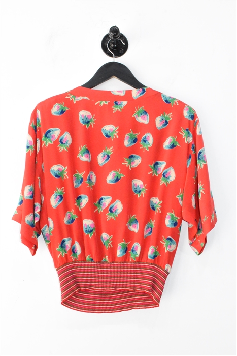Print Ungaro - Vintage Short-Sleeved Top, size M