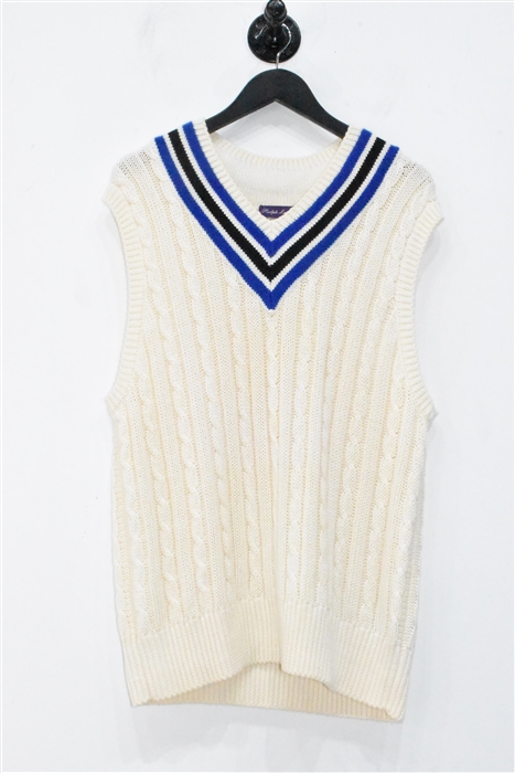Cream Ralph Lauren - Purple Label Vest, size XL