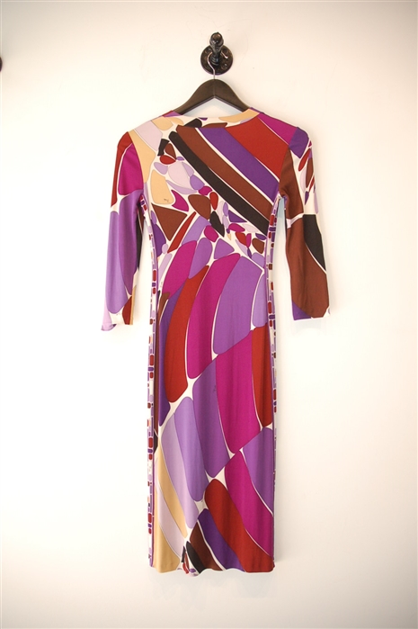 Abstract Print Emilio Pucci Sheath Dress, size 4