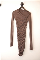 Espresso Helmut Lang Sheath Dress, size S