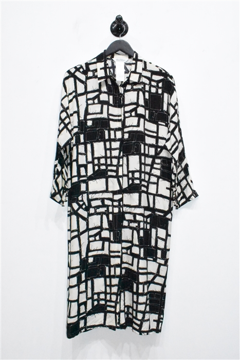 Black & Off-White Max Mara Shirt Dress, size 12