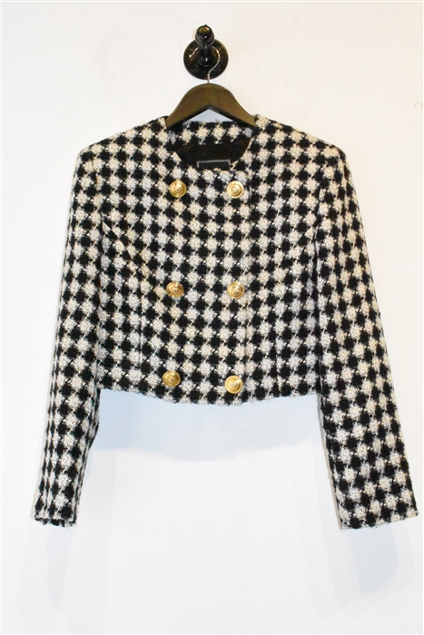 Houndstooth Versace Jeans Couture Dress Suit, size S