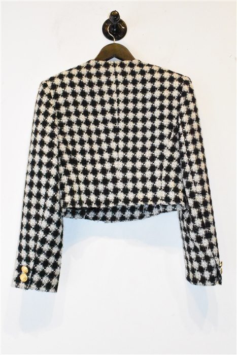 Houndstooth Versace Jeans Couture Dress Suit, size S