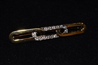 Gold Nina Ricci - Vintage Brooch, size O/S