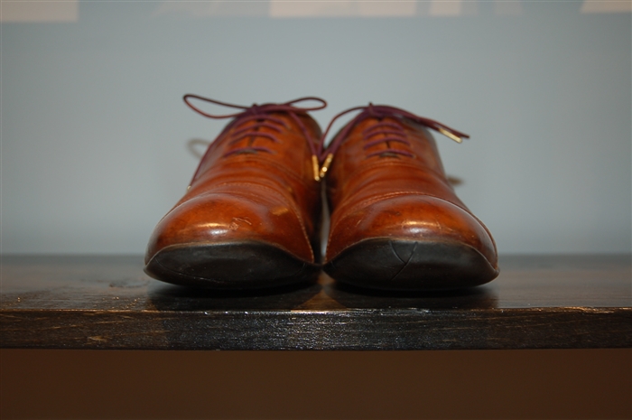 Chestnut Paul Smith Oxford, size 10