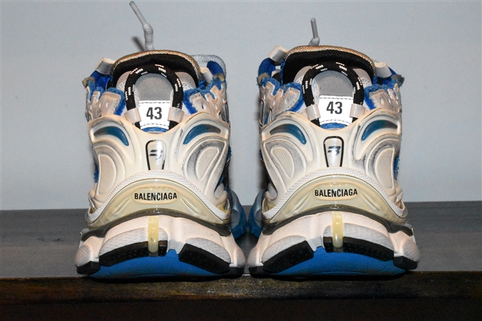 Blue & White Balenciaga Sneaker, size 10