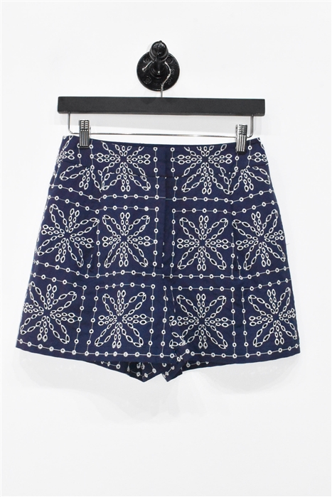 Navy & White Milly Shorts, size 2