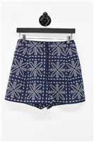 Navy & White Milly Shorts, size 2