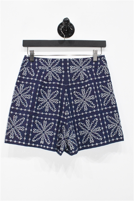 Navy & White Milly Shorts, size 2