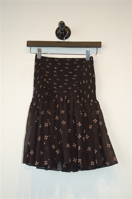 Black Maje Flared Skirt, size XS